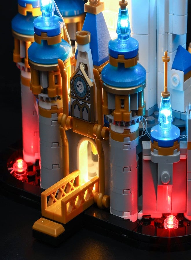 YEABRICKS LED Light for Lego-40478 Disney Mini Castle Building Blocks Model (Lego Set NOT Included) - Image 4
